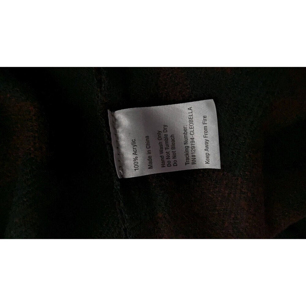 $228 Cleobella Rachel Zoe Sevigny Bordeaux Oversize Tassle Cardigan One Size - Picture 10 of 10